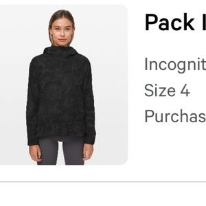Lululemon | New Pack it up jacket (size4)